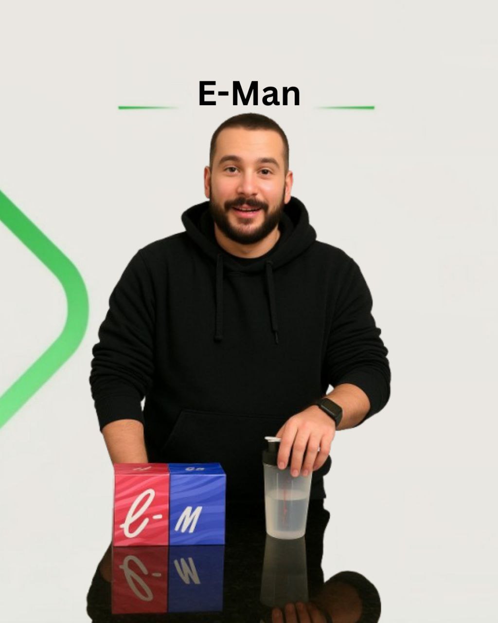 E-Mمنتج التنحيف للرجال 15ظرف